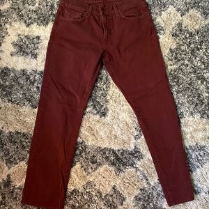 J Brand Slim Fit Reddish Pants 31